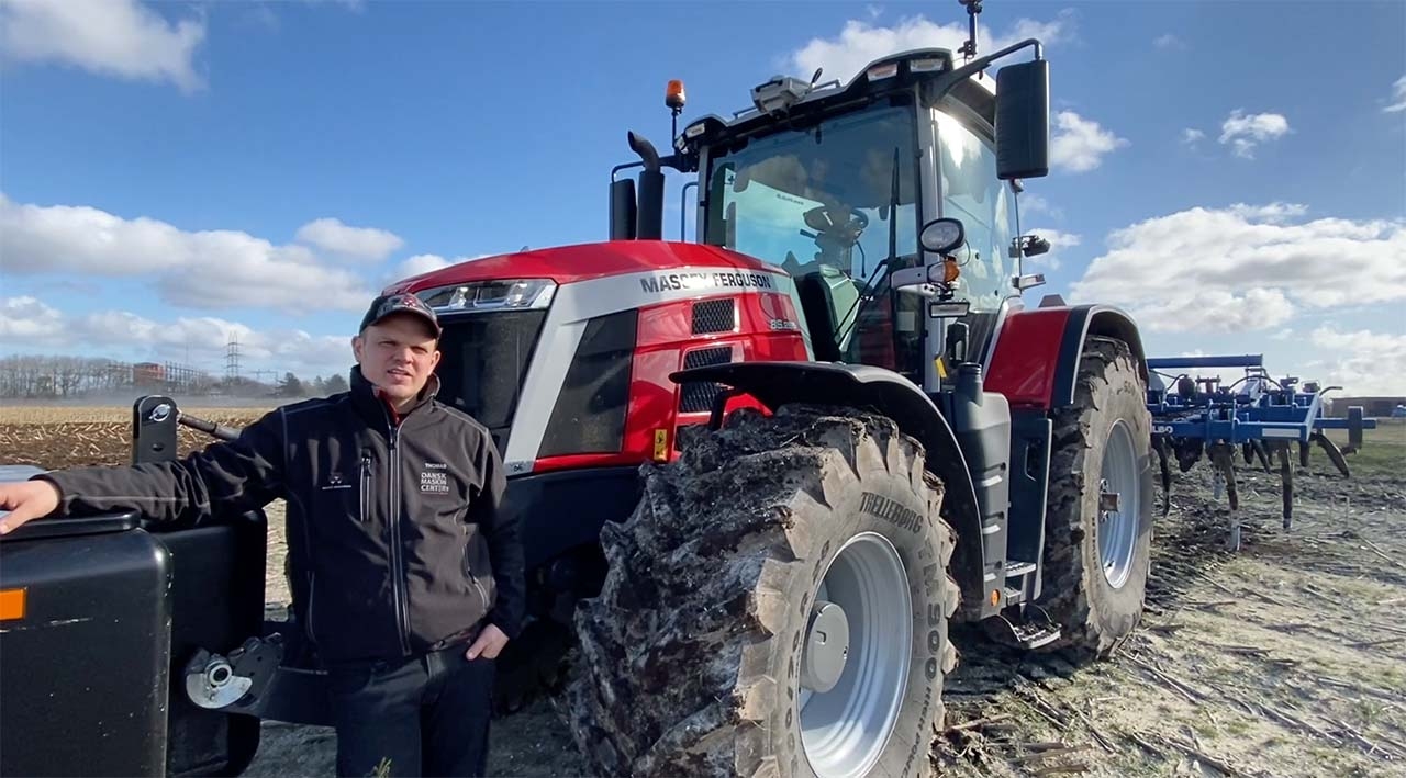 Massey Ferguson 8 S Dansk Maskincenter