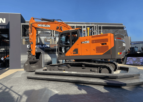 Her Ses D X230 Lc 9 Fra Præsentationen På Bauma I April Måned
