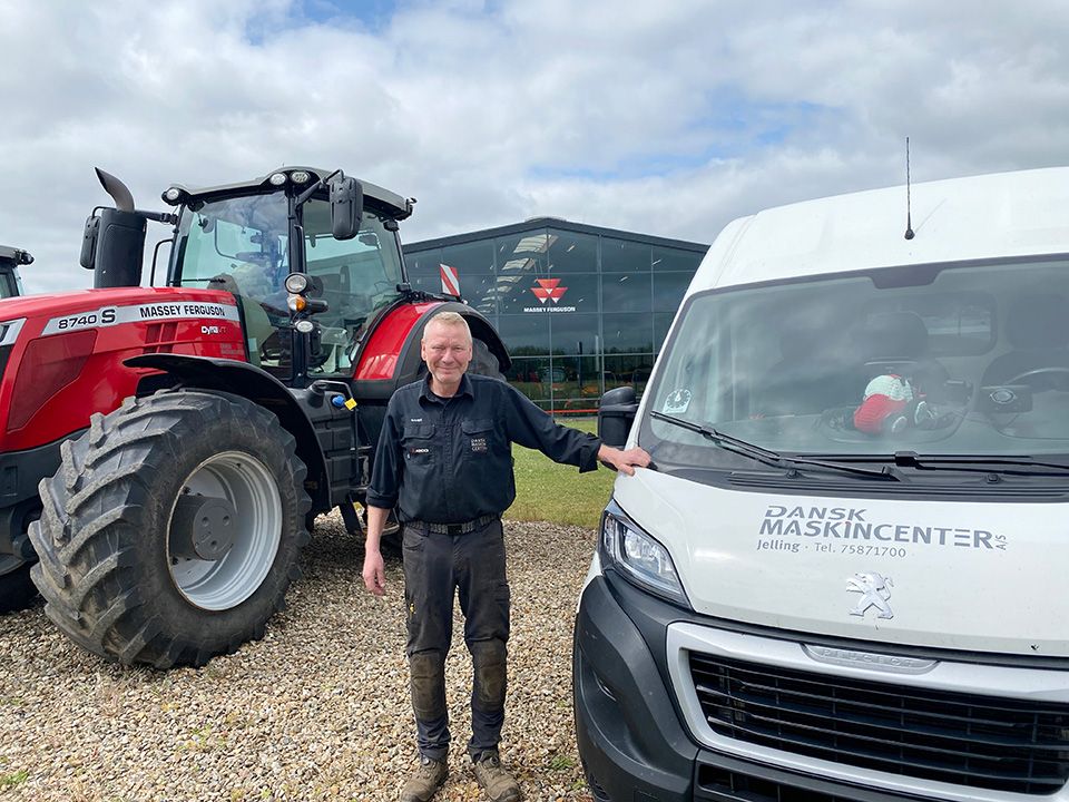 Dansk Maskincenter Jubil&aelig;um Bjarne