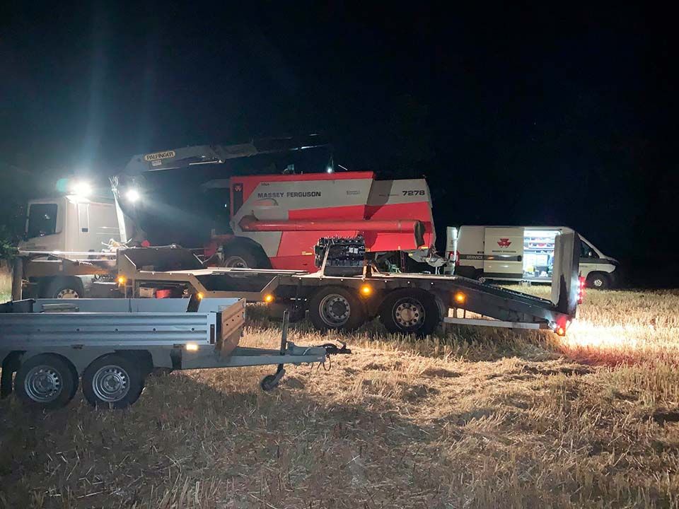 24 7 Service Dansk Maskincenter H&oslash;st Massey Ferguson